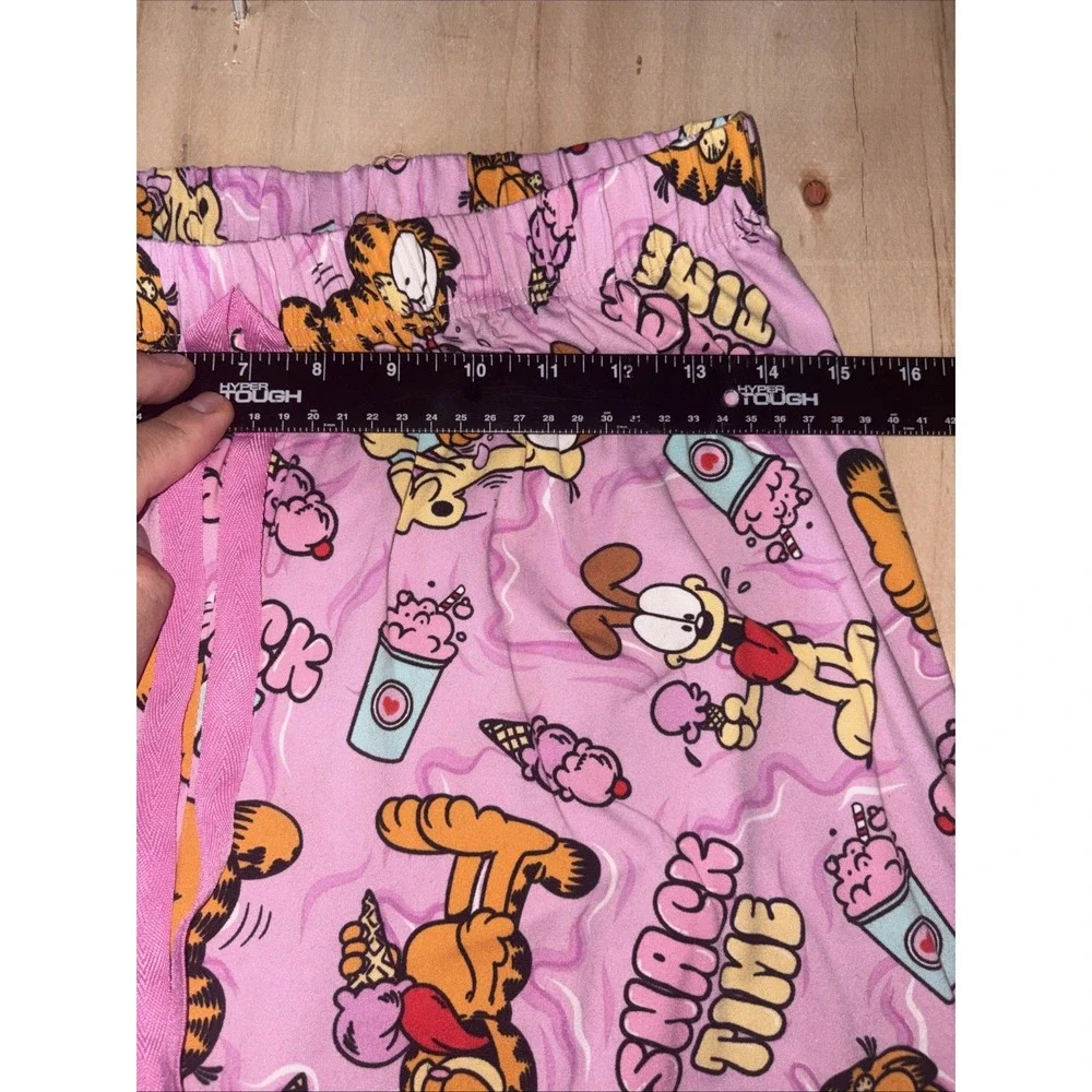 Garfield All Over Print Lounge Sleep Pants Pajama Bottoms Pockets Adult M Medium